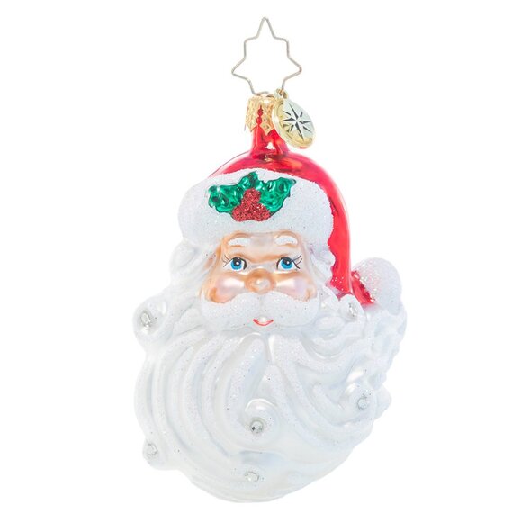 Christopher Radko Jolly With A Dash Of Holly Gem Ornament by Christopher Radko